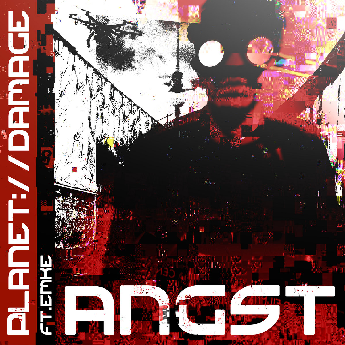 Planetdamage Angst release artwork